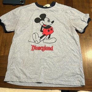 Disneyland ringer blue tee
